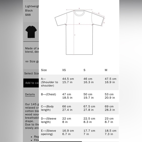 CDLP
Lightweight T-Shirt
Black SZ S
$88 - Picture 9 of 9